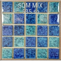 Seahorse Mas Ceramic Mosaic for Swimming Pools