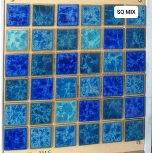 Mosaic Kuda Laut Mass Premium Untuk Kolam Renang