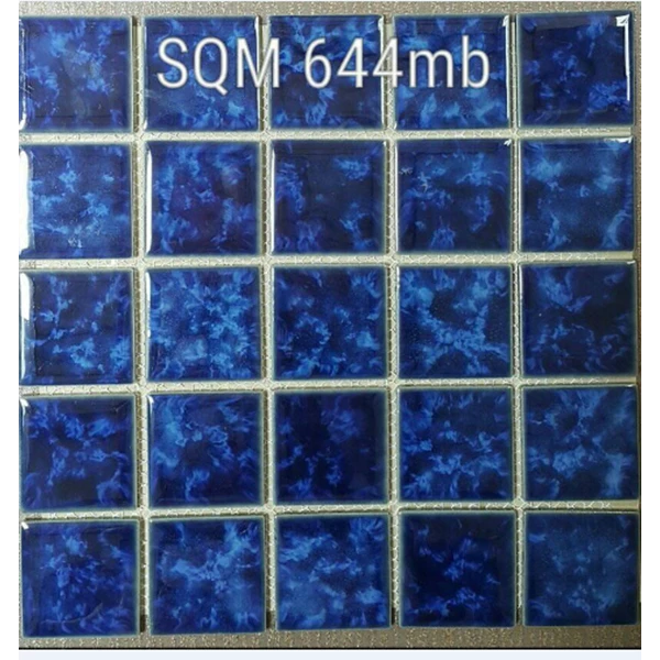 Seahorse mosaic mass ceramic is very suitable for finishing swimming pools