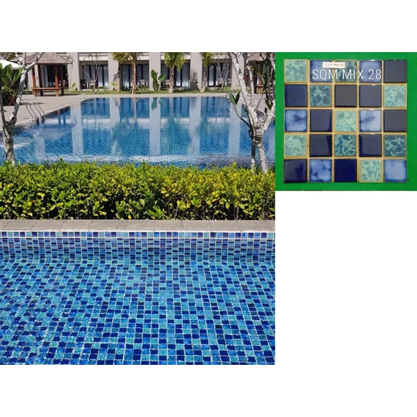 Mosaic Swimming Pool SQM MIX 28