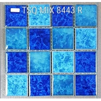 Seahorse Mass Mosaic Ceramic is durable and long lasting