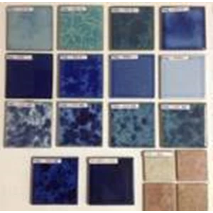 jenis keramik mosaic  kolam renang